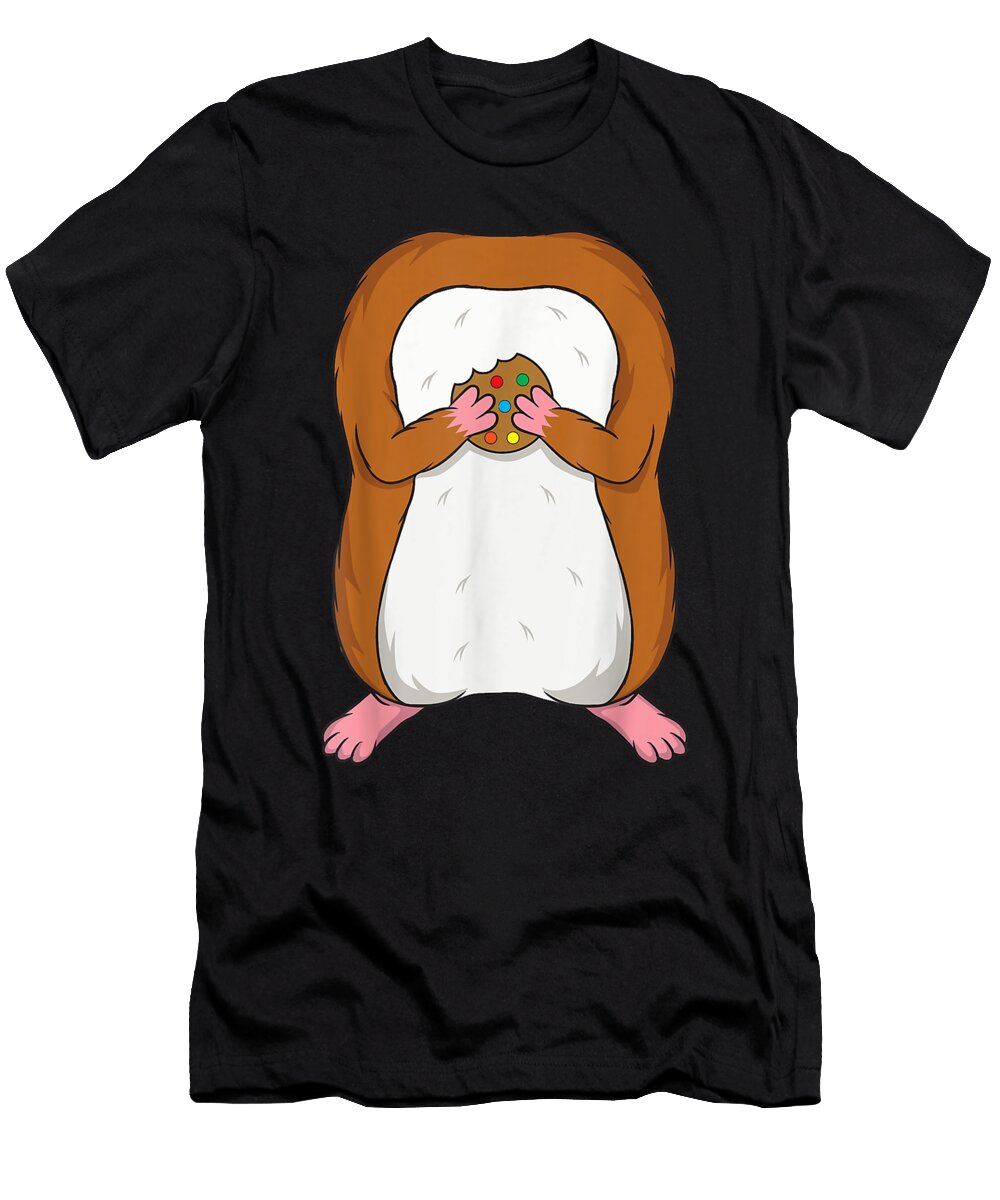 Cute Funny Hamster Body Headless Halloween Easy Costume Outfit Cool Gifts Ezone Prints T-Shirt