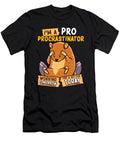 Cute Funny Im a Pro Procrastinator Hamster Pun the Perfect Presents T-Shirt