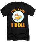 Cute Funny This Is How I Roll Hamster Wheel Pun the Perfect Presents T-Shirt
