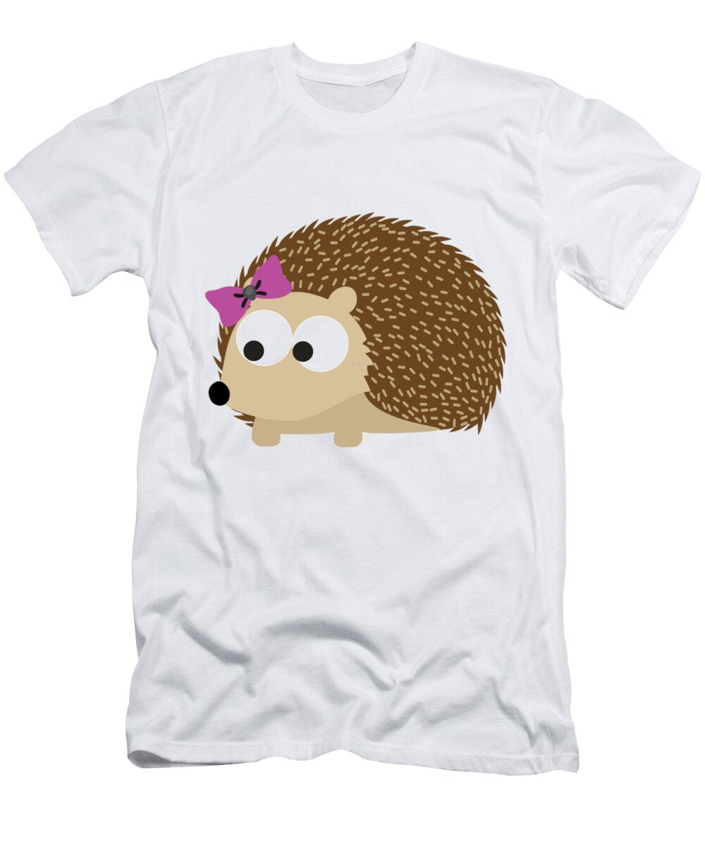 Cute Girl Hedgehog Retro Retro Dale Frank T-Shirt