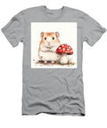 Cute Hamster Beside a Red Mushroom Champa Kelly T-Shirt