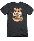 Cute Hamster Enjoying Ramen Joanna Redesiuk T-Shirt