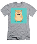 Cute Hamster Holding Two Toothbrushes Promoting Dental Hygiene Rehen Halle T-Shirt