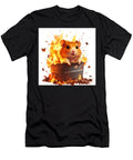 Cute Hamster in a Burning Barrel Lourdes Yoste T-Shirt