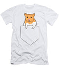 Cute Hamster in Pocket Funny Pocket Hamster Eq Designs T-Shirt