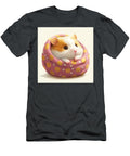 Cute Hamster Snuggled in a Polka Dot Blanket Domare Hire T-Shirt