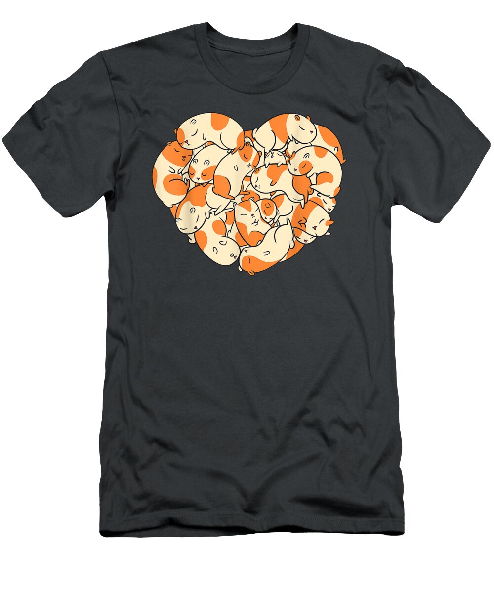 Cute Hamsters Love for Boys Girls Kids Clioa Kirst T-Shirt
