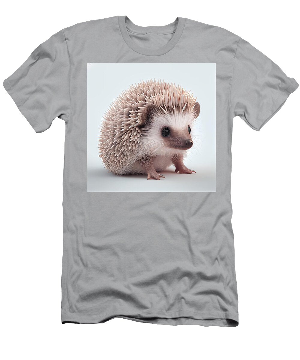 Cute Hedgehog Half Body Postrait Isolated Whit Bcc a D Accbbfd By Asar Studios Celestial Images T-Shirt