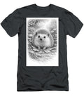 Cute Hedgehog in Forest Setting Sun D Studio T-Shirt
