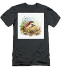 Cute Hedgehog in the Meadow K Watercolor By Asar Studios Celestial Images T-Shirt