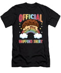 Cute Hedgehog Rainbow Napping Pajama Sleeping Hedgehog Zimstarus T-Shirt