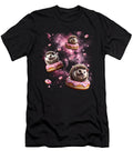 Cute Hedgehog Riding Donut Space Galaxy Hedgehog Lover Job T-Shirt