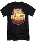 Cute Hedgehog with Free Hugs Quote Gift Licensed Art T-Shirt