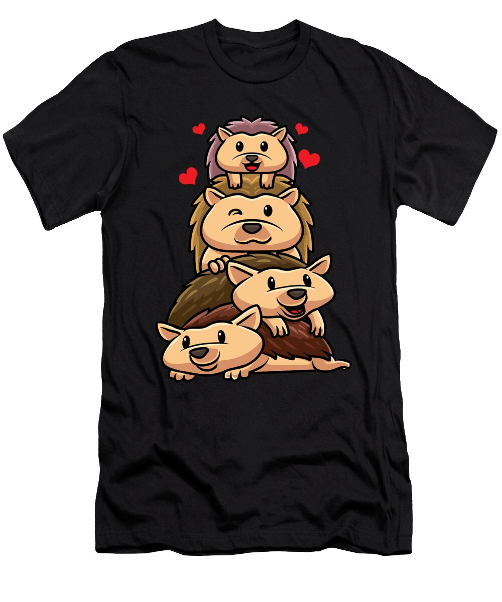 Cute Long Eared Hedgehog Zimstarus T-Shirt