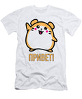 Cute Russian Hamster Says Hi in Russian Language 1 T-Shirt
