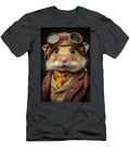 Cute Steampunk Hamster Victorian Rodent Explorer Matthias Hauser T-Shirt
