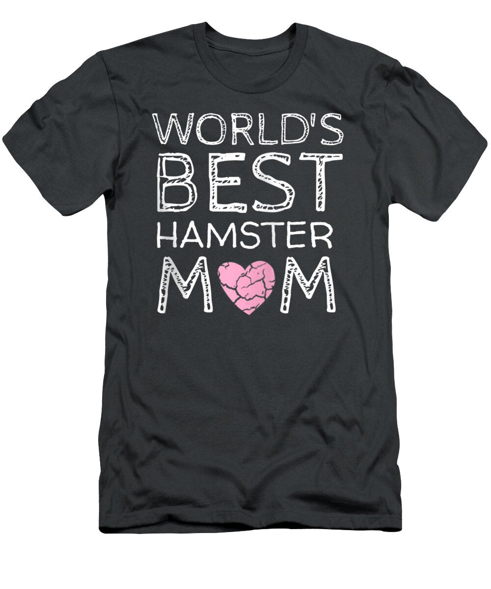 Cute Worlds Best Hamster Mom Pet Hammy Lover Pharro Auria T-Shirt