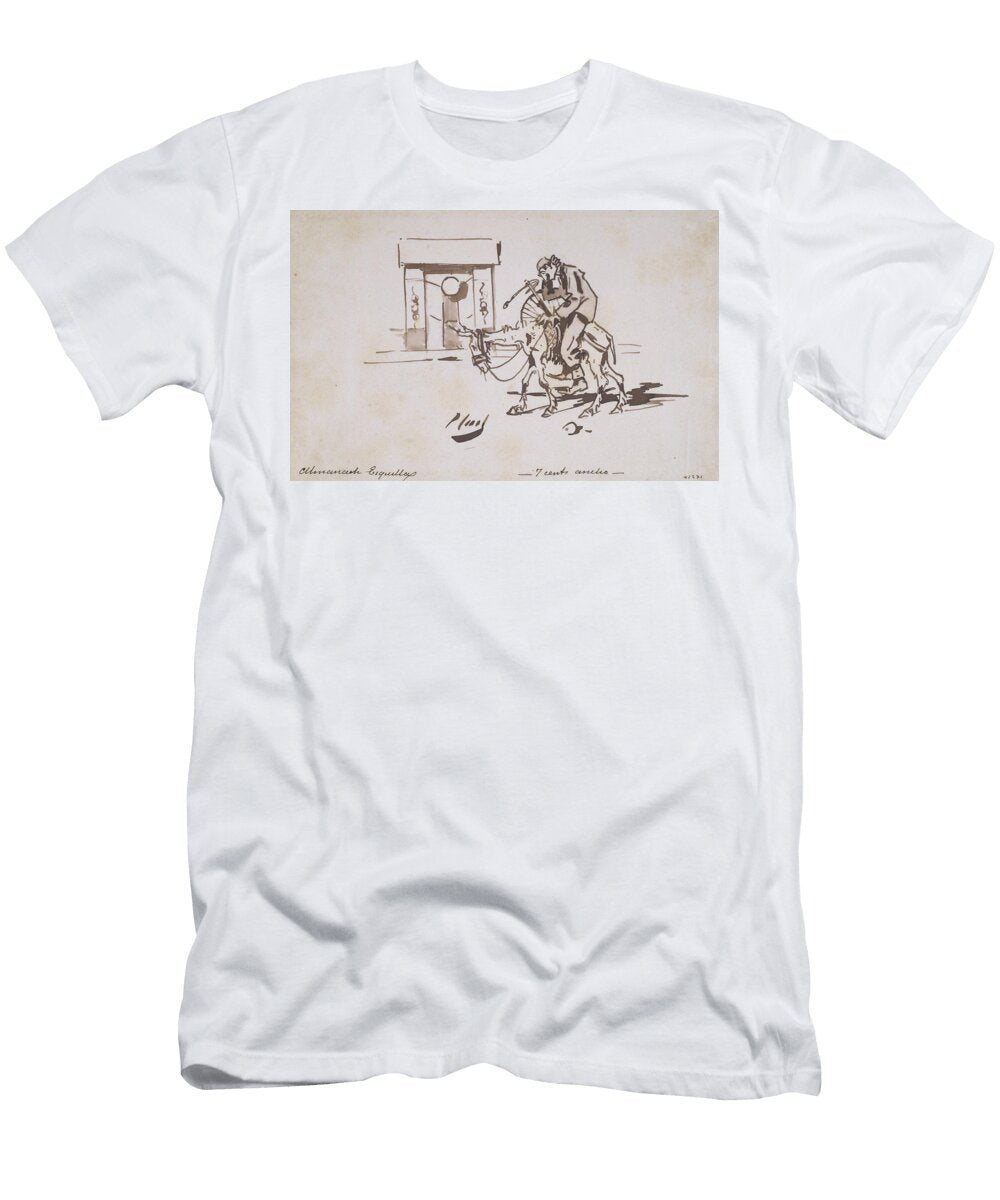 Cyclist Return Trip Ramon Casas T-Shirt