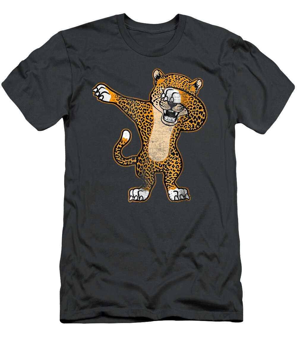 Dabbing Cheetah Big Cat Feline Wild Animal Sian Aisha T-Shirt