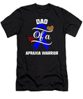 Dad Apraxia Awareness Leopard Buffalo Plaid Family Gift Dhbubble T-Shirt