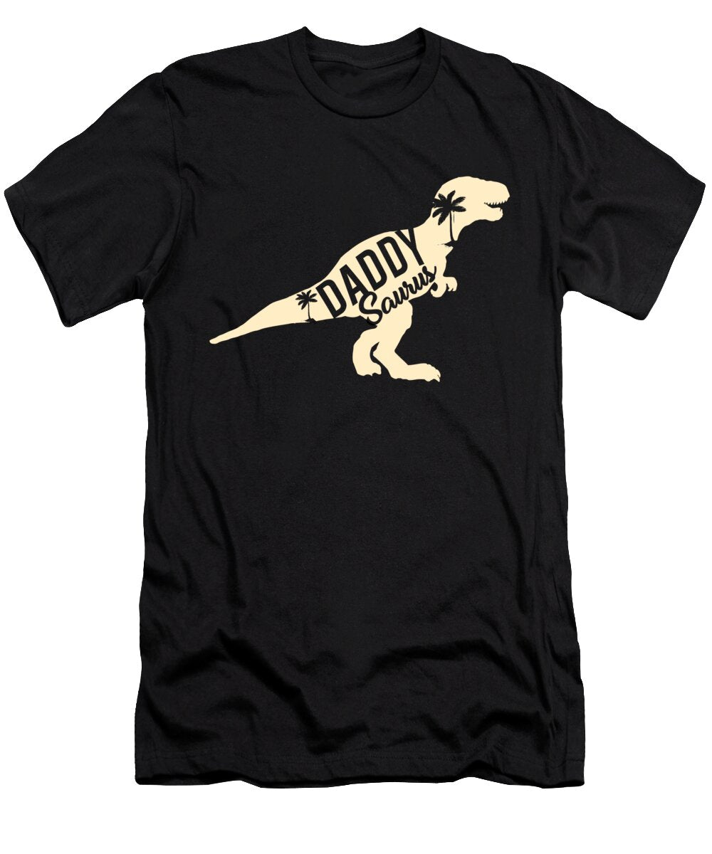 Dady Saurus Dinosaur Vintage Gift Design Matthias Damm T-Shirt