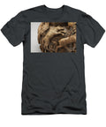 Dance of the Seasons Bronze Wildlife Bowl Detail Wolf and Jumping Mice Dawn Senior Trask T-Shirt
