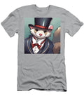 Dapper Ferret in Top Hat Mickey Schex T-Shirt