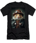 Dapper Hamster in Steampunk Attire Matthias Hauser T-Shirt