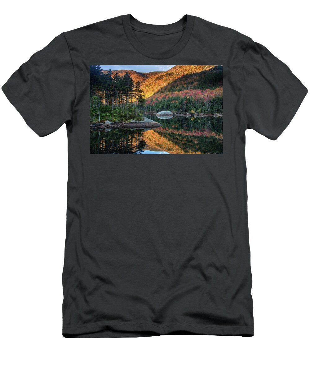 Dawns New Hampshire Reflection Jeff Folger T-Shirt