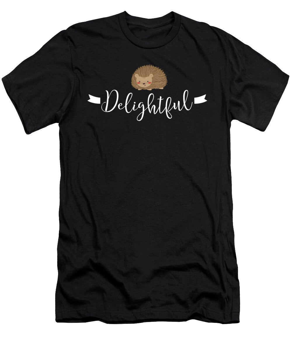 Delightful Hedgehog a Princess Pricklepants Noirty Designs T-Shirt