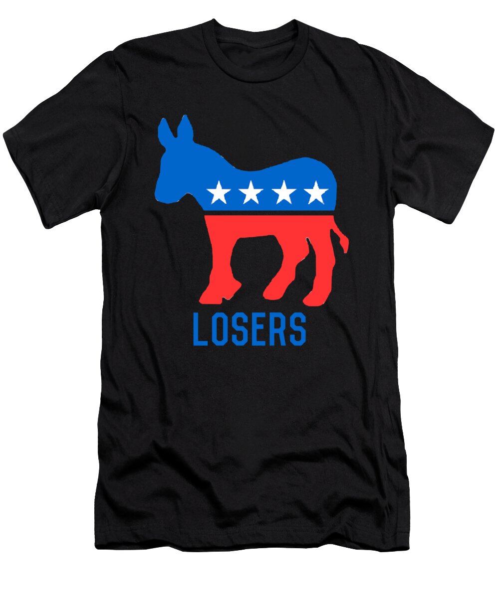 Democrat Donkey Losers Flippin Sweet Gear T-Shirt