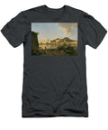 Der Hafen Granatella Bei Portici Mit Dem Vesuv Im Hintergrund Joseph Rebell Austrian T-Shirt