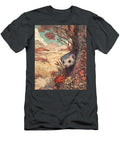 Desert Animals Desert Fennec Peeking Through the Trees Wildlife Art Nature Scene Clint Mclaughlin T-Shirt