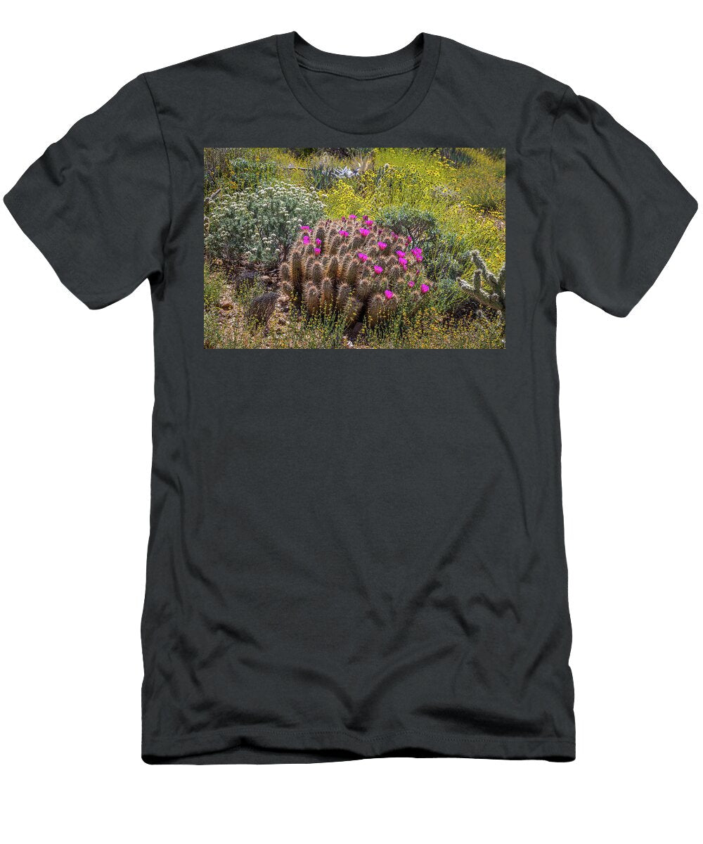 Desert Blooms Anza Borrego Peter Tellone T-Shirt