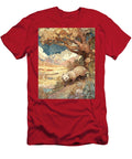 Desert Creature Majestic Desert Weasel in Mountainous Terrain Wildlife Art Mountain Landscape Clint Mclaughlin T-Shirt