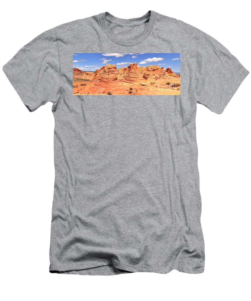 Desert Dreamland Panorama Adam Jewell T-Shirt