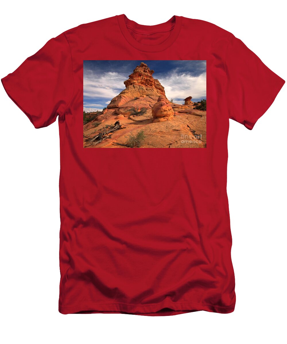 Desert Rainbow Landscape Adam Jewell T-Shirt