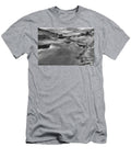Desert Water Reflections Black and White Adam Jewell T-Shirt