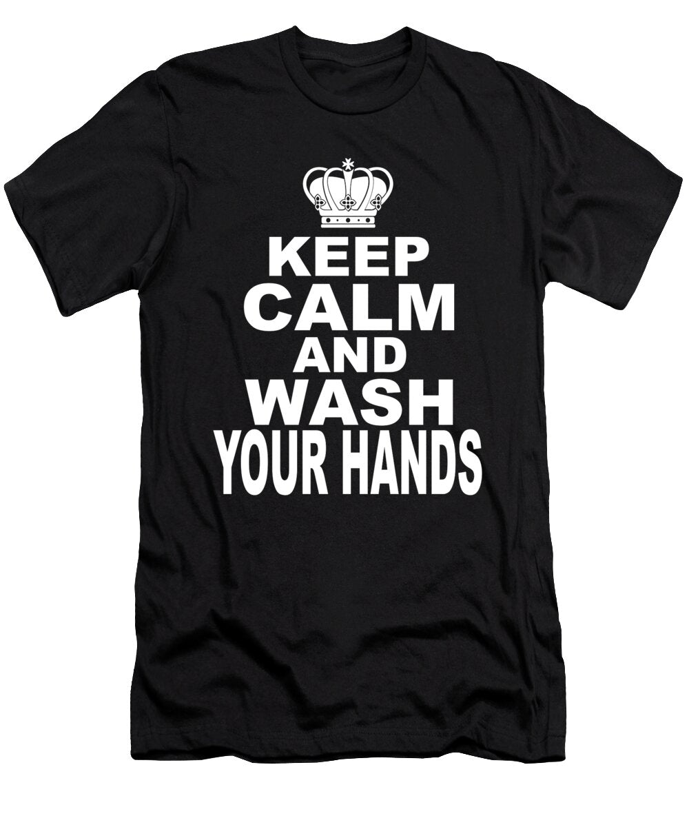 Disinfect Health Hands Wash Hands Steven Zimmer T-Shirt