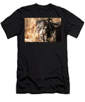 Dog Chewing on a Tree Johan Ferret T-Shirt