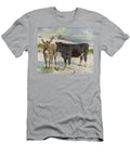 Donkey and Cow in the Snow English School T-Shirt