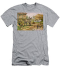 Donkey and Farmyard Fowl Carl Donner T-Shirt