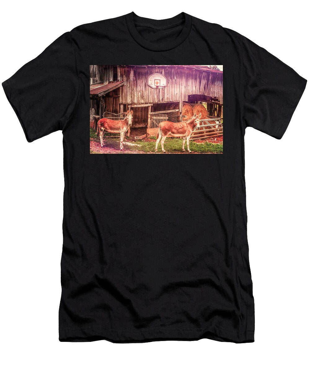Donkey Basketball Jim Love T-Shirt