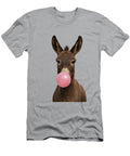 Donkey Blowing a Gum Bubble Mounir Khalfouf T-Shirt