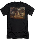 Donkey Cart and Two Men George Garrard T-Shirt