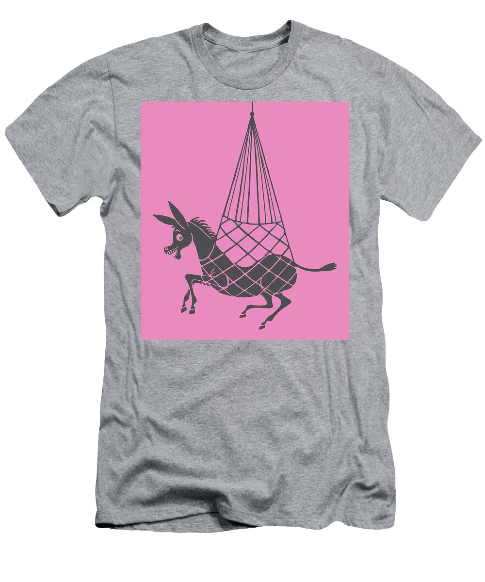 Donkey Caught in Net Csa Images T-Shirt
