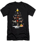 Donkey Christmas Tree Donkey Xmas Funny Gift Tinh Tran Le Thanh T-Shirt