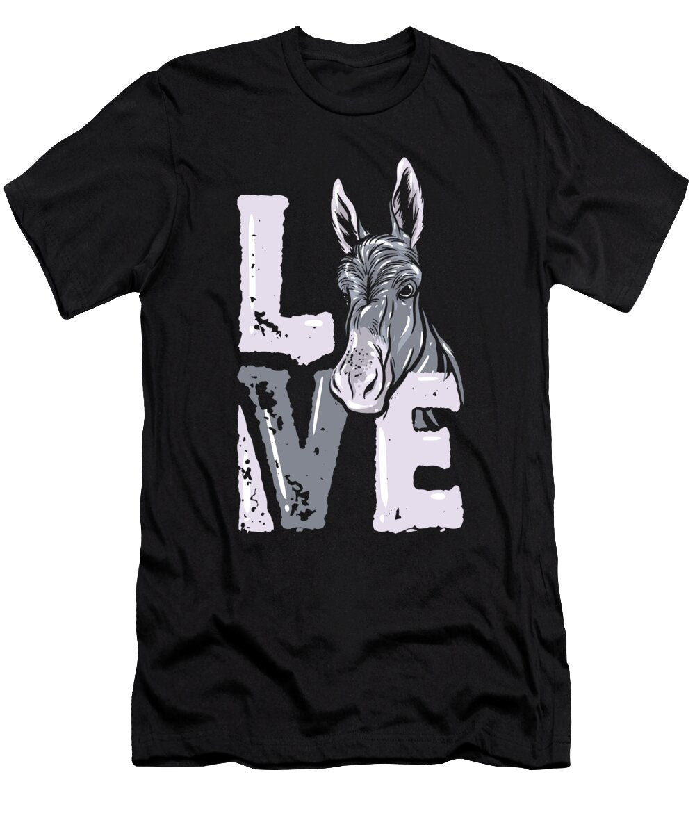 Donkey Crazy Squirrel T-Shirt