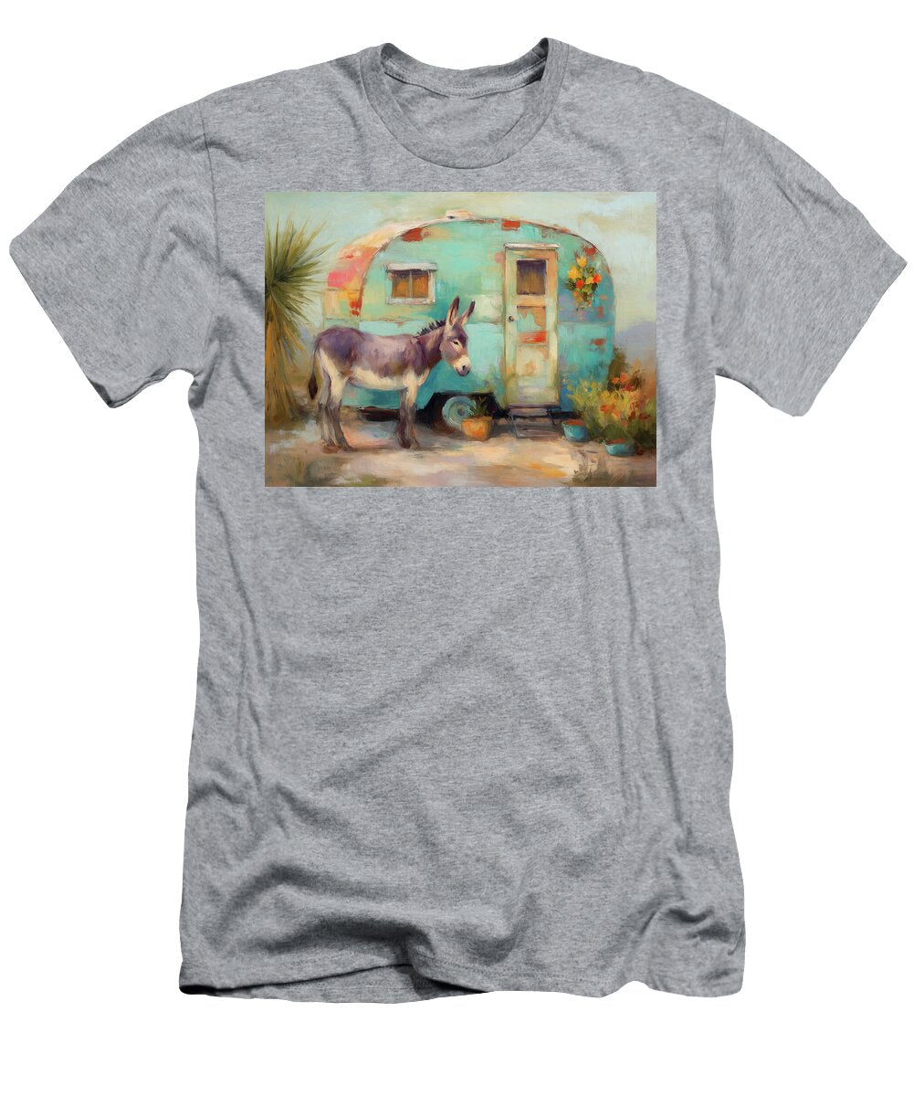 Donkey Desert Retreat Lisa S Baker T-Shirt
