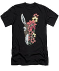 Donkey Face with Flowers Zimstarus T-Shirt